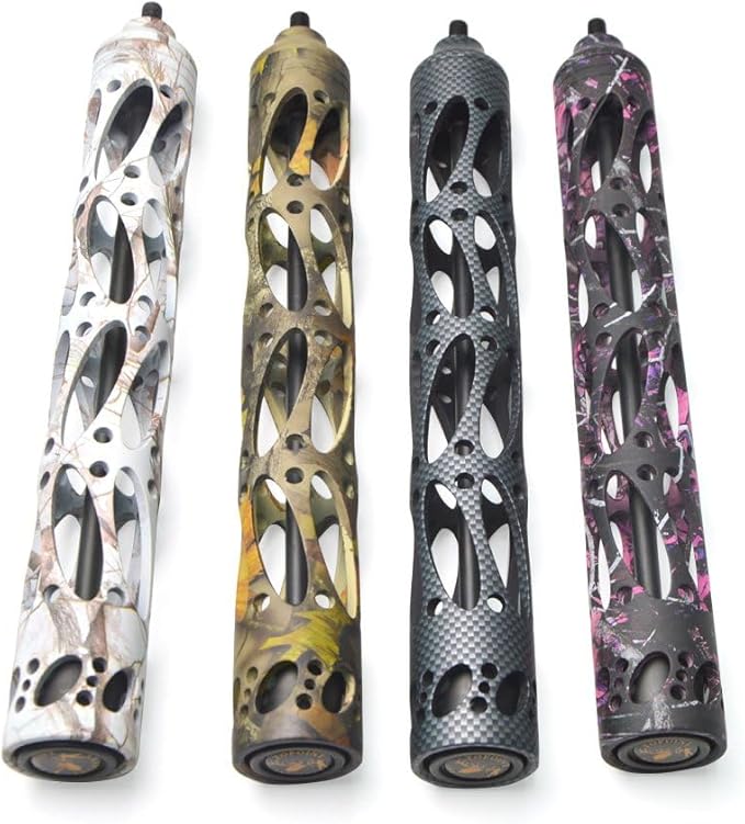 SHARROW Archery Bow Stabilizer 5inch 8inch 11inch Bow Riser Shock Absorber Dampener Recurve Bow Noise Reduction Compound Bow Accessories-StrideForce Fitness