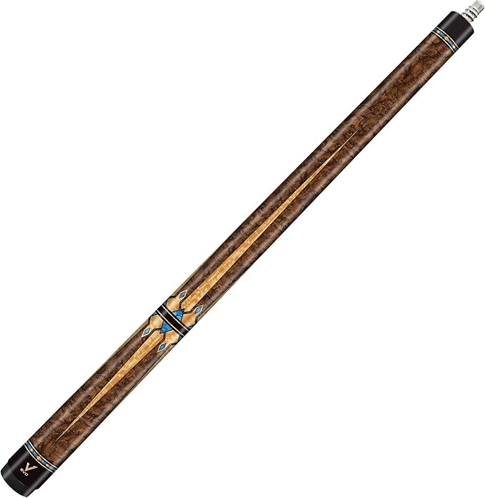 EVO Pegasus Jump Cue Stick, 29” Glassfiber Hybrid pro Taper mini 3/8-8 Joint, Tip Brown Bakelite, 13.9mm, Carbon Composite Cue Butt, 3 Pieces-StrideForce Fitness