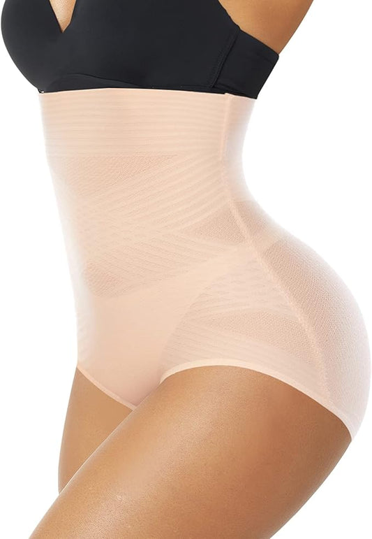 Tummy Control Shapewear Panties for Women High Waisted Body Shaper Slimming Shapewear Underwear Girdle Panty-StrideForce Fitness