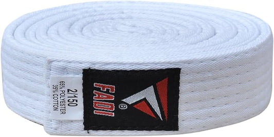 Martial Arts Belt for Karate, Judo, Aikido and Taekwondo - Durable Cotton-Polyester Blend for Adults and Kids-StrideForce Fitness