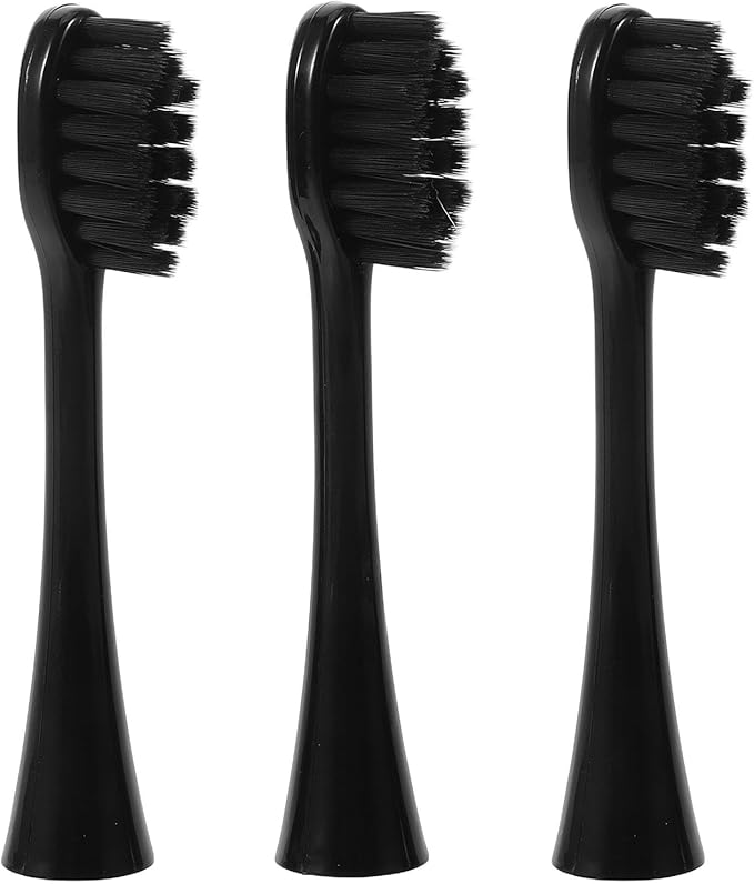 3Pcs Soft Bristles Toothbrush Head Replacement for Electric Toothbrush Adults Compatible Oral Care Brush Heads Refill for Daily Cleaning
