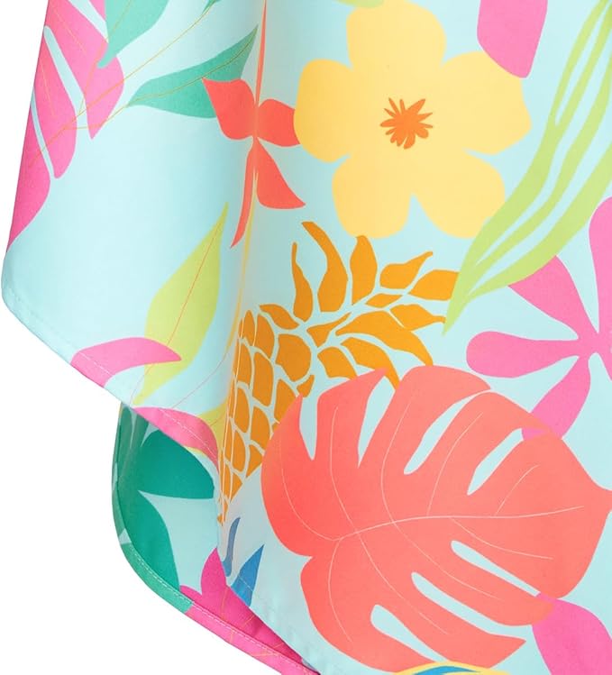 Dock & Bay Beach Towel - Quick Dry, Sand Free - Compact, Lightweight - 100% Recycled - Includes Bag - Aloha Glow - Extra Large (200x90cm, 78x35)-StrideForce Fitness