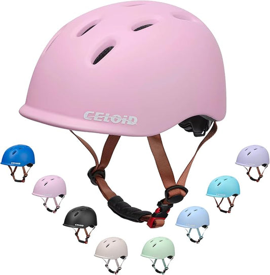 Kids Bike Helmet,Toddler Cyling Helmets for Ages 5-8-9-10-12-14-16Years Youth Boys & Girls,Child Adjustable Multi-Sport Bicycle Skateboard Roller Skate Scooter Balance Skateboarding Helmet-StrideForce Fitness