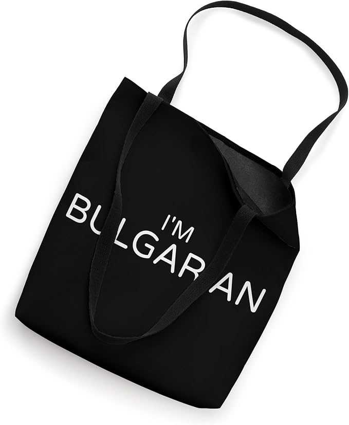I'm Bulgarian Bulgaria Tote Bag-StrideForce Fitness