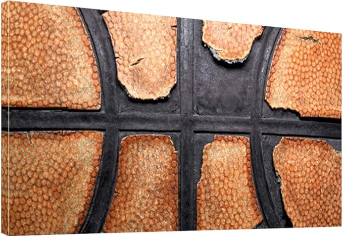 Sport Basketball Canvas Wall Art - Inspirational Basketball Wall Art - Sport Canvas Artwork Picture Print Framed for Home Office Farm Kids Boys Room Wall Decor-20 x40-StrideForce Fitness