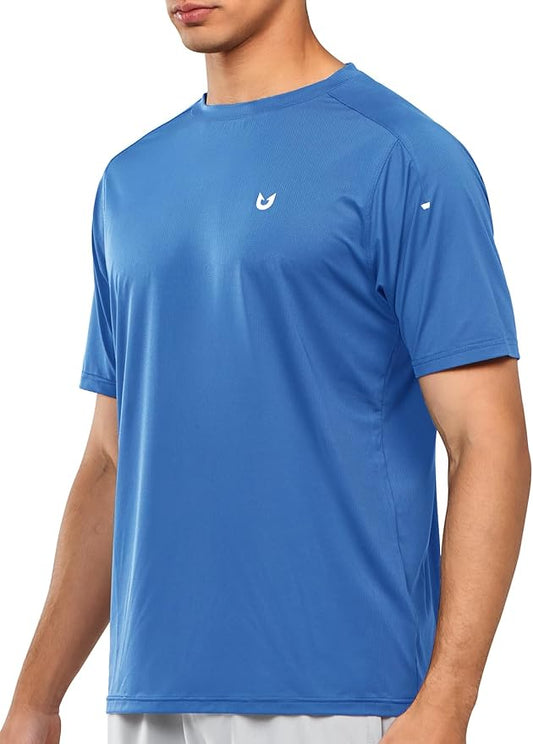 NORTHYARD Men's Athletic Running T-Shirts Quick Dry Workout Shirts Short-Sleeve Sports Gym Tee Tops Performance Activewear-StrideForce Fitness