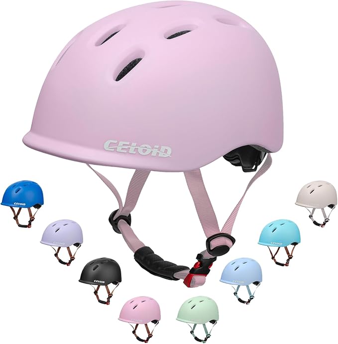 Kids Bike Helmet,Toddler Cyling Helmets for Ages 5-8-9-10-12-14-16Years Youth Boys & Girls,Child Adjustable Multi-Sport Bicycle Skateboard Roller Skate Scooter Balance Skateboarding Helmet-StrideForce Fitness