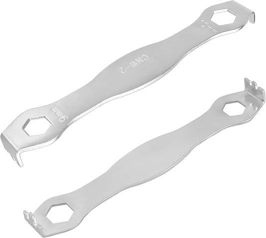 CNW-2 Chainring Nut Wrench for Most Mountain Bike Chainring Bolts (2-Pack)-StrideForce Fitness