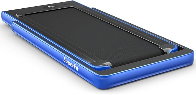 GYMAX Walking Pad, 2.25HP Dual Display Foldable Treadmill for Home with Remote/Smart App Control, Portable Compact Treadmill for Office Under Desk, Folding Running Machine for Small Spaces-StrideForce Fitness