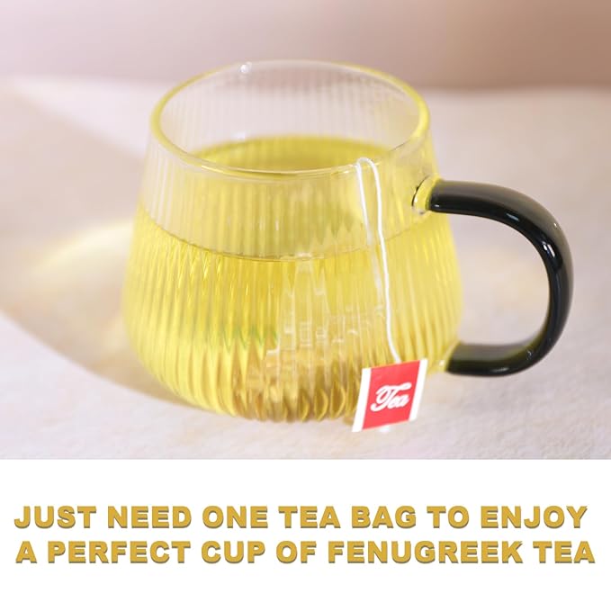 TEARELAE - Fenugreek Tea Bag - 3g x 50 Count - Premium Natural Fenugreek Seed Tea - Non-GMO - Caffeine-free - Support Digestion & Improve Heart Health-StrideForce Fitness