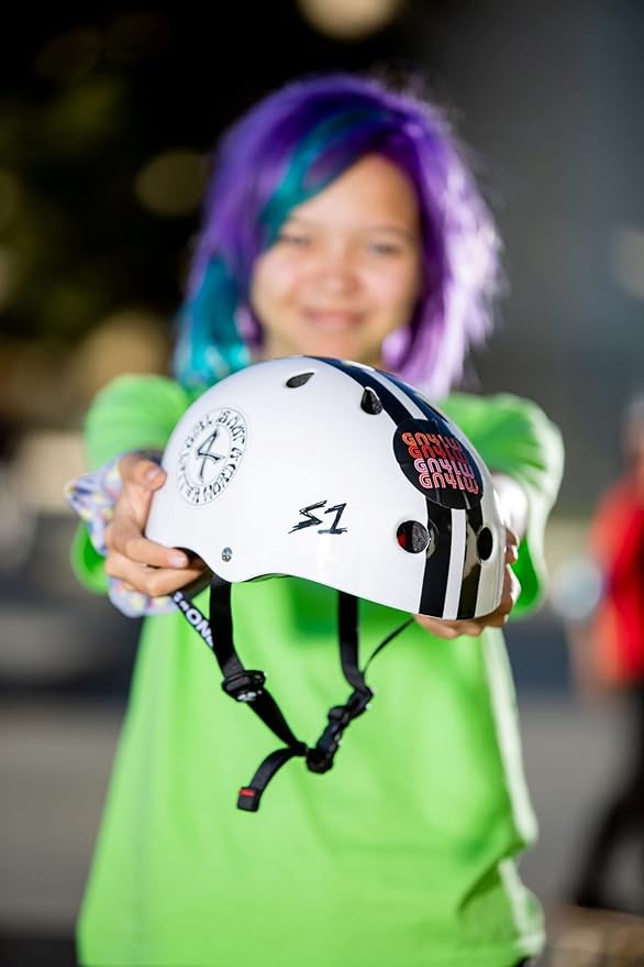 S1 Lifer Helmet for Skateboarding, BMX, and Roller Skating-StrideForce Fitness