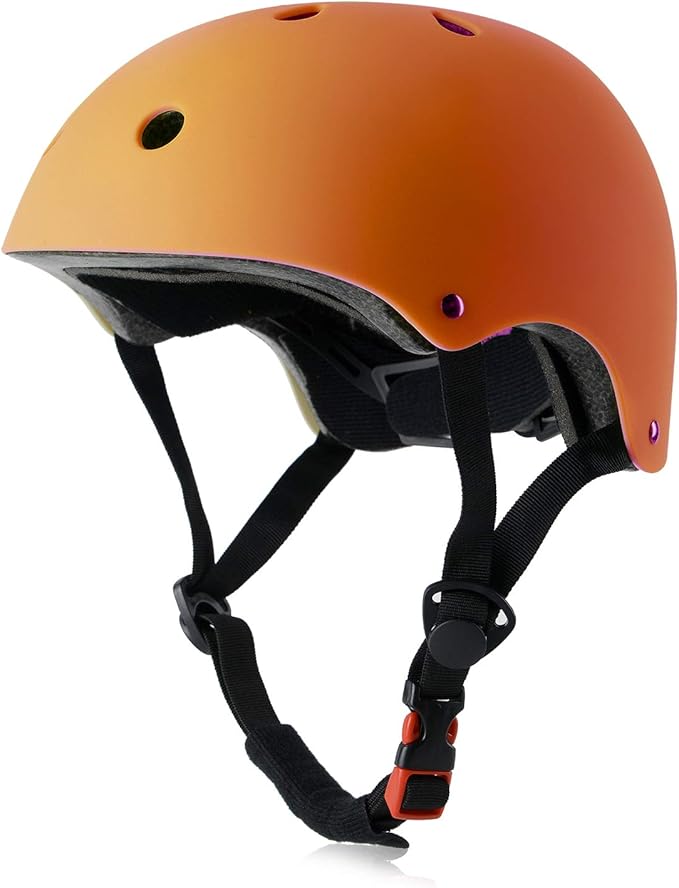 Kids Bike Helmet, Adjustable and Multi-Sport, from Toddler to Youth, 3 Sizes-StrideForce Fitness
