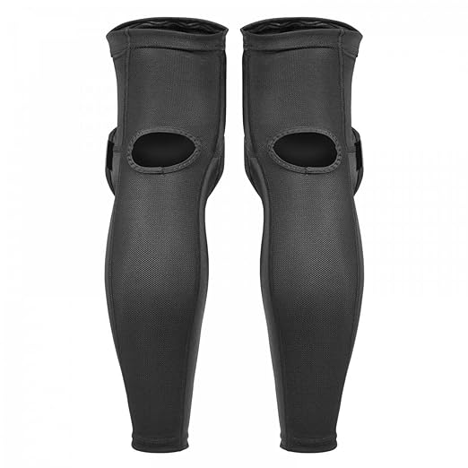 TSG Dermis Pro A Knee & Shin Guard – Lightweight, Slim-Line BMX & Enduro Pads with ACF Impact Foam, Softshell Construction, Breathable Spandex Sleeve, Ergonomic Fit, Abrasion-Resistant, Flexible & Comfortable - Pull Over Design-StrideForce Fitness