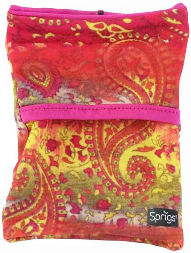 Sprigs Banjees 2 Pocket Wrist Wallet/Wrist Band/Wrist Pocket for Travel, Walking, & Running. Wallet Pouch That Holds Cash, Card, ID's, and More-StrideForce Fitness