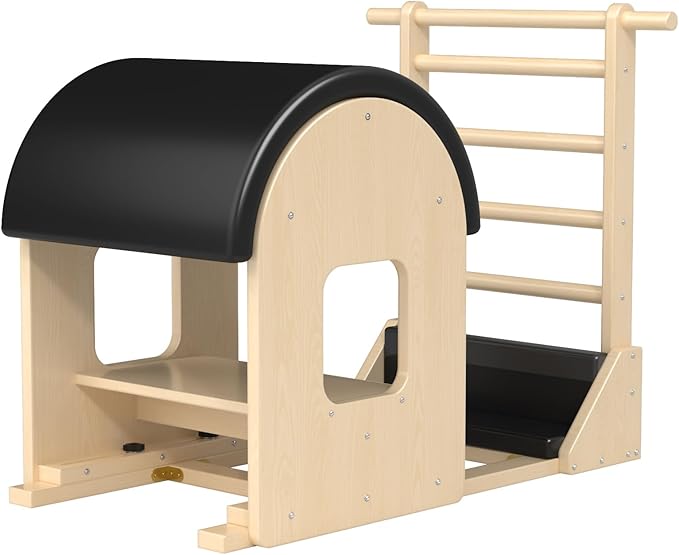 Pilates Barrel, Pilates Spine Corrector is Designed for People who Work in Offices, Pilates Arc Corrects Posture, Relaxes,Stretches to Make The Spine Soft and Supple- Sturdy Solid-3h09n1-StrideForce Fitness