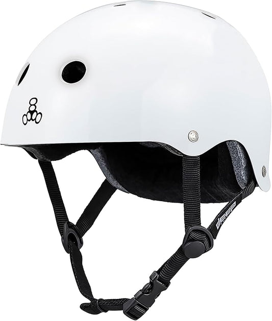 Triple Eight Deep Cover Helmet - Ideal for Skateboarding, Bicycling, BMX, and Roller Skating-StrideForce Fitness
