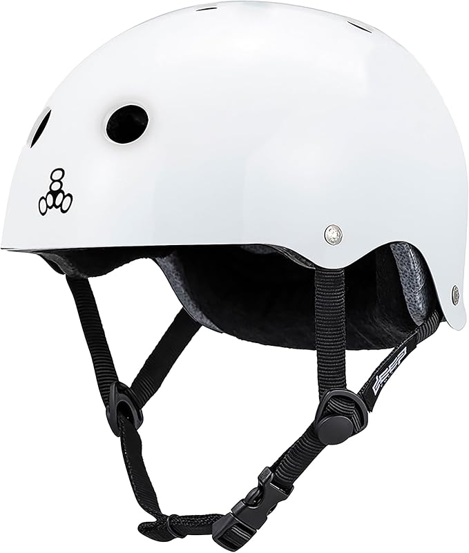 Triple Eight Deep Cover Helmet - Ideal for Skateboarding, Bicycling, BMX, and Roller Skating-StrideForce Fitness
