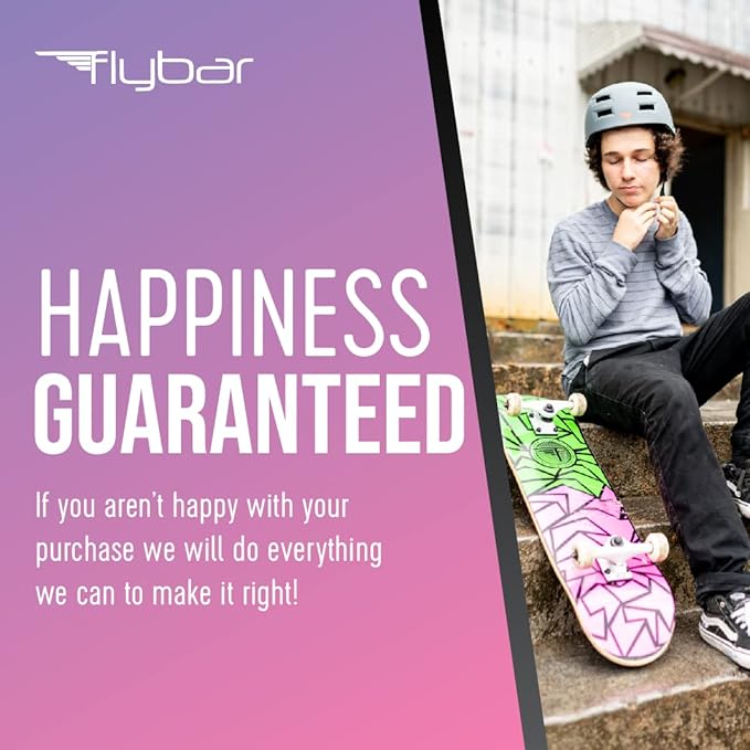Flybar Bike Helmet- Multi Sport Dual Certified Adjustable Dial, Lightweight Skateboard Helmet, Roller Skating, Pogo, Electric Scooter, Snowboard, Boys and Girls Kids- Adults Helmets-StrideForce Fitness