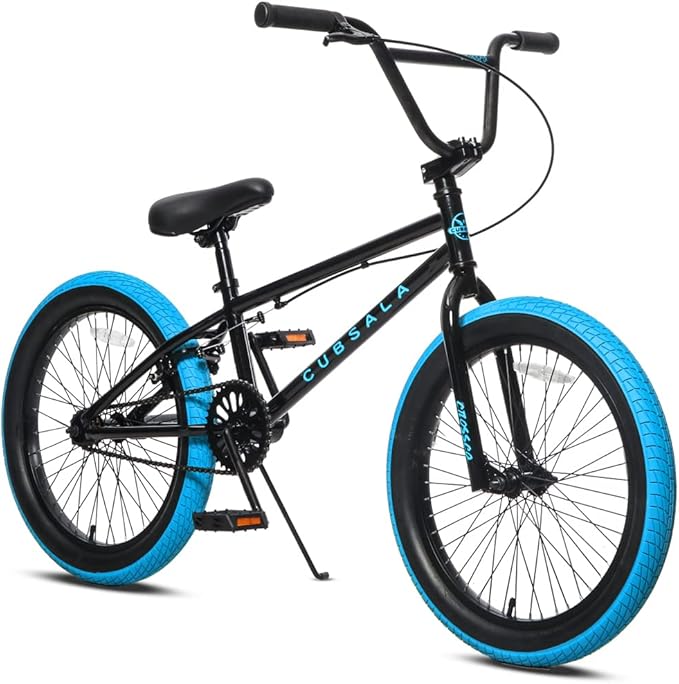 Freestyle BMX Bike, 18 20 Inch Kids Bicycle for 5-13 Years Old Kids and Beginner Level Rider, Multiple Colors-StrideForce Fitness