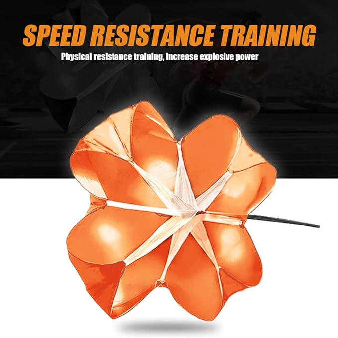 Running Speed Training, 56 inch Speed Drills Resistance Parachute Running Sprint Chute Soccer Football Sport Speed Training-StrideForce Fitness
