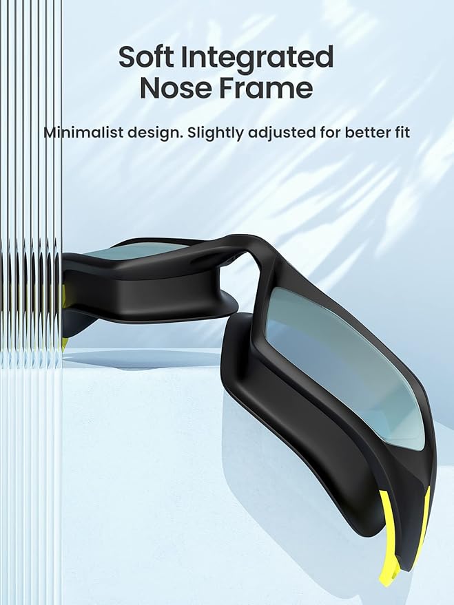 COPOZZ Men's Swim Goggles, Swimming Goggles Anti-fog No Leaking UV Protection for Adult men-StrideForce Fitness