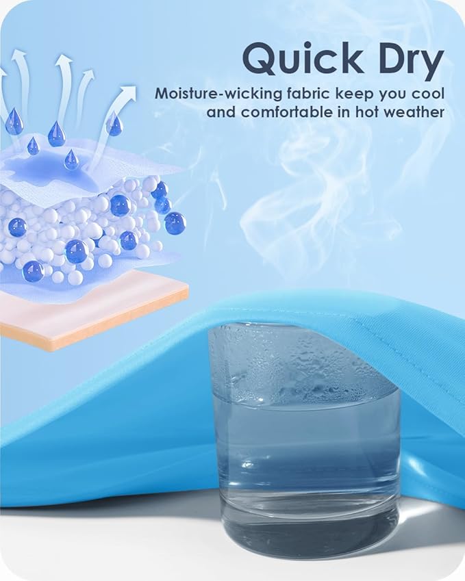 Boladeci Men's Swim Shirt Short Sleeve UPF 50+ Sun Protection SPF UV Moisture Wicking Lightweight Quick Dry Rash Guard-StrideForce Fitness