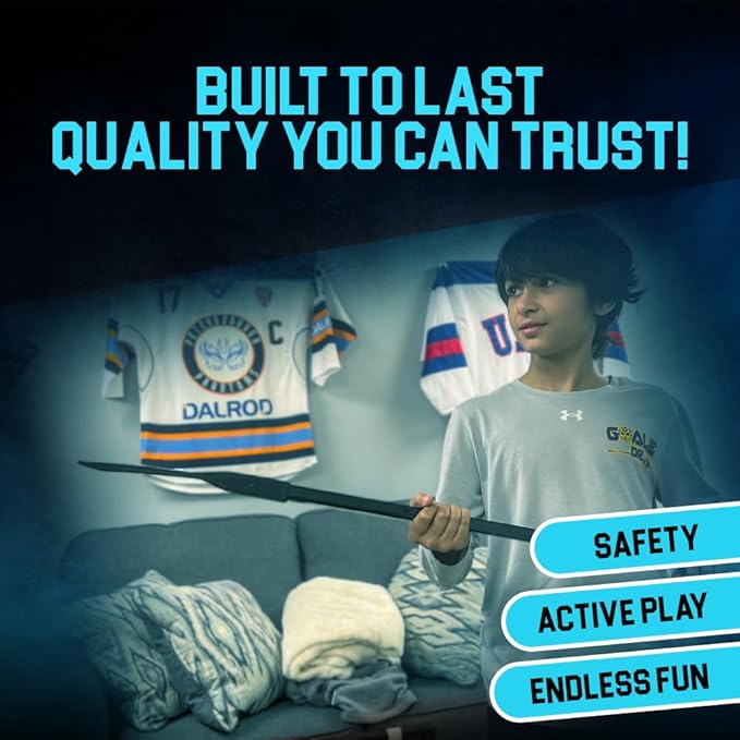 Premier Sports - Kids Hockey Set – (4) Sticks, (2) Mini Goals, (1) Foam & (1) Standard Balls – Complete Beginner Set for Ages 3-9-StrideForce Fitness