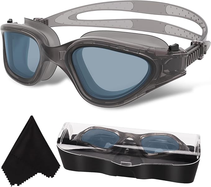 WIN.MAX Polarized Swimming Goggles Swim Pool Goggles Anti Fog Anti UV No Leakage Clear Vision for Men Women Adults Teenagers-StrideForce Fitness