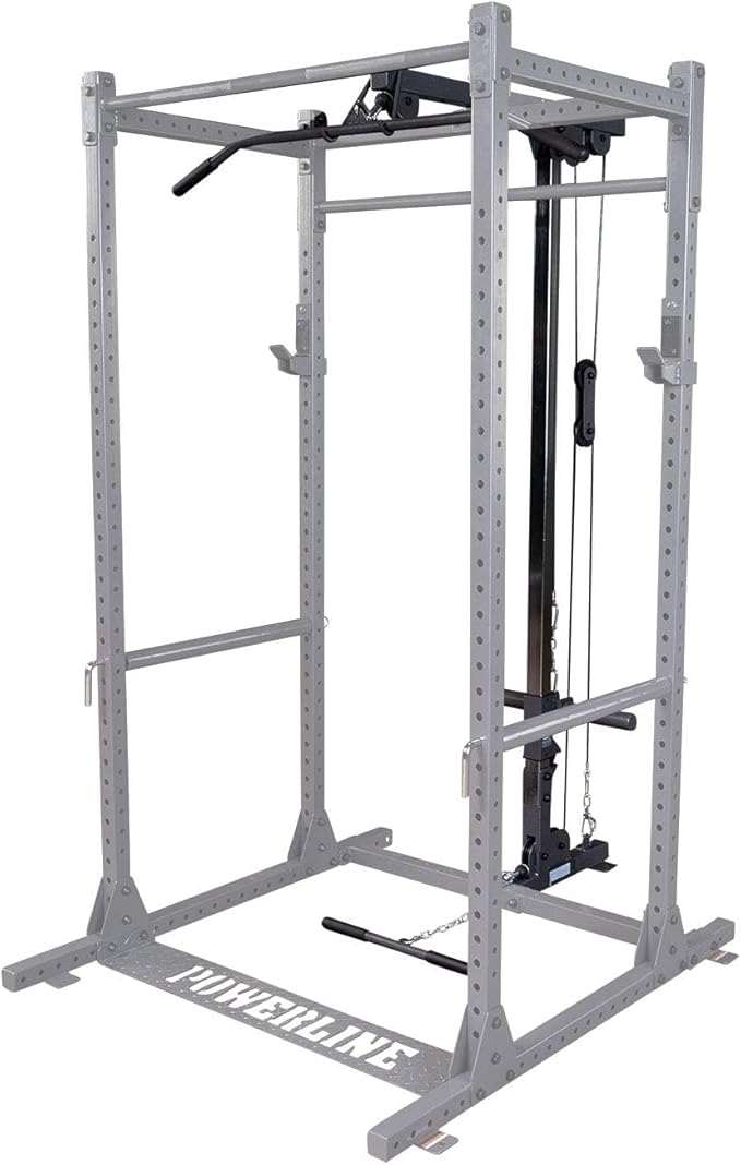 Body Solid Powerline (PLA1000) Power Rack LAT Attachment, Only Suitable with Powerline PPR1000 Power Cage-StrideForce Fitness