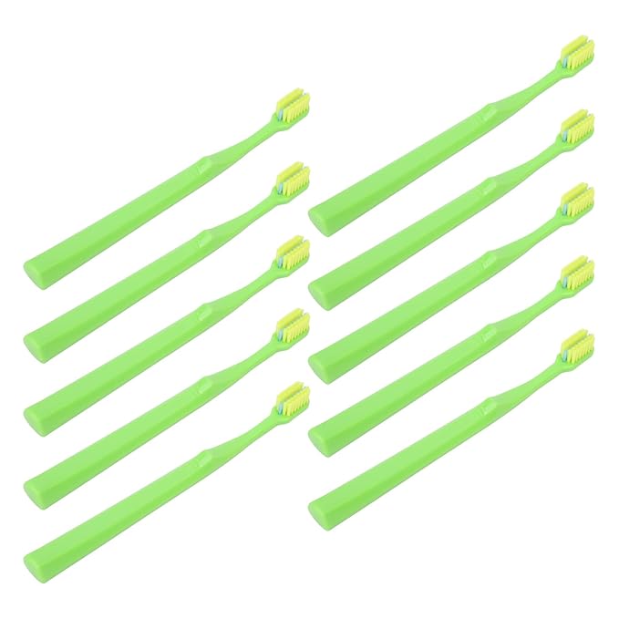 10Pcs Toothbrush Cleaning Tool Set, Interdental Brush Kit for Kids and Adults, Soft Tooth Cleaner for Braces and Teeth, Care Accessories for Oral