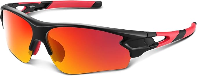 BEACOOL Polarized Sports Sunglasses for Men Women Youth Baseball Fishing Cycling Running Golf Motorcycle Tac Glasses UV400-StrideForce Fitness