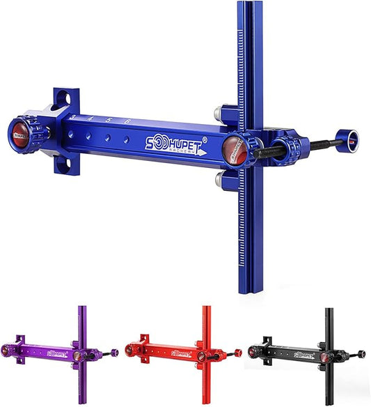 Archery Recurve Bow Sight, SOOHUPET Accessories T Shape Archery Shooting Target Sight Adjustable Bowsight with Optical Fiber Pin Sight for Target Practice-StrideForce Fitness