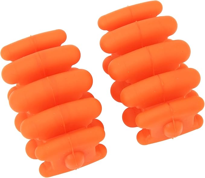 FOSA Archery Bow Limbs Stabilizer, Silicone, Universal Vibration Dampener, for (Orange)-StrideForce Fitness
