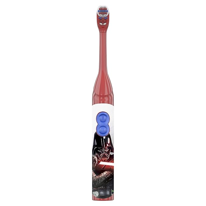Oral-B Kids Battery Power Electric Toothbrush Featuring Disney's Star Wars for Children and Toddlers age 3+, Soft (Characters May Vary), Multi