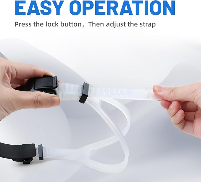 Supertrip Adult Lap Swim Snorkel for Training and Snorkeling-StrideForce Fitness