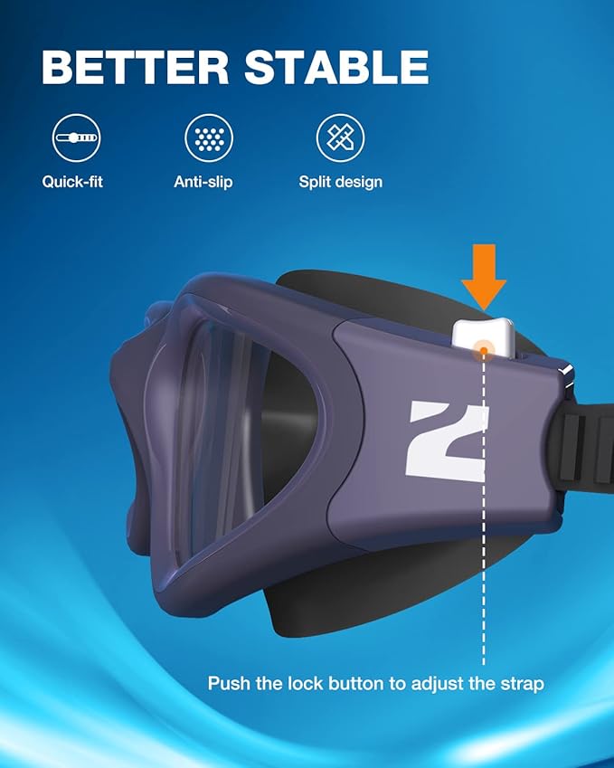 ZIONOR Swim Goggles, G1 SE Swimming Goggles Anti-fog for Adult Men Women-StrideForce Fitness