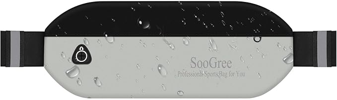 Slim Fanny Packs for Women Men,Waterproof Waist Pack with Reflective Strip Adjustable Strap,Running Belt for Sports Workout Cycling Hiking, Casual Hands-Free Wallets Phone Bag (Style 1)-StrideForce Fitness