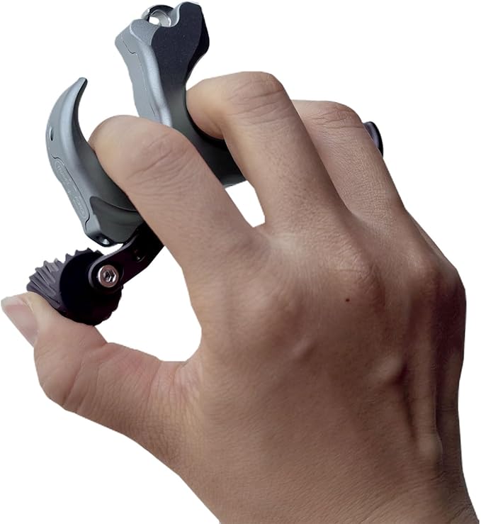 Compound Bow Aid Releaser with Wrist Straps and Adjustment Tool,Archery Release Aids with 3 Thumb Release Adjustable,Aluminum Alloy Aids.for Left and Right Handers.-StrideForce Fitness