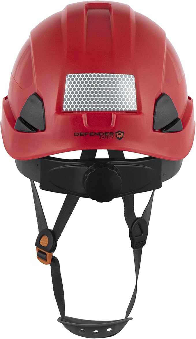 Defender Safety H1 Safety Helmet Hard Hat with Visor ANSI Z89.1-StrideForce Fitness