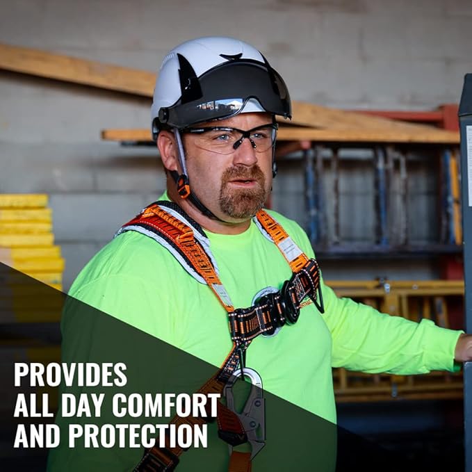 Malta Dynamics APEX Type 2 Safety Helmet – OSHA and ANSI Z89.1 Compliant Safety Hard Hats for Construction Workers and Vented Helmet for Head Protection-StrideForce Fitness