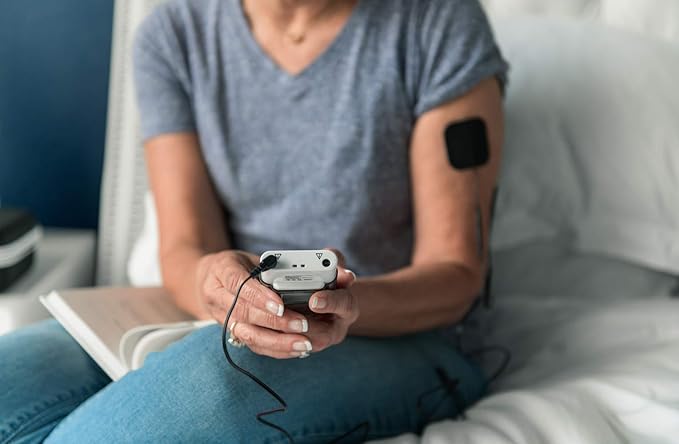 iReliev TENS + EMS Combination Unit Muscle Stimulator for Pain Relief & Arthritis & Muscle Strength with Backlit Display-StrideForce Fitness