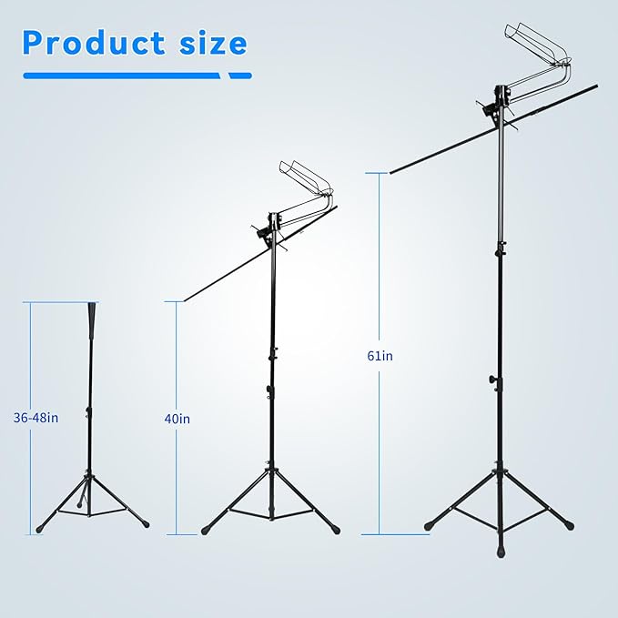 3 in 1 Baseball Training Equipment, Baseball Pitching Machine | Baseball Tee | Soft Toss Training System, Height Adjustable Hitting Swing Trainer, Support Auto & Manual, Hold Up to 10 Balls-StrideForce Fitness