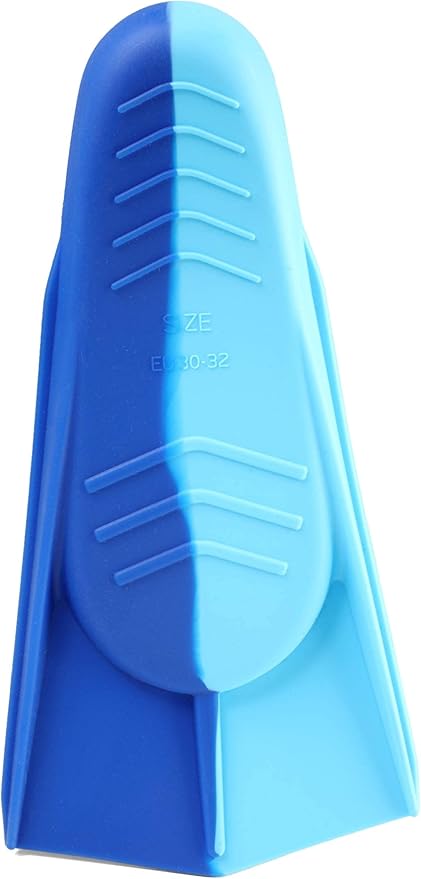 Kids Swim Fins,Short Kids Fins Youth Swimming Flippers for Lap Swimming Training for Children Girls Boys Beginners-StrideForce Fitness