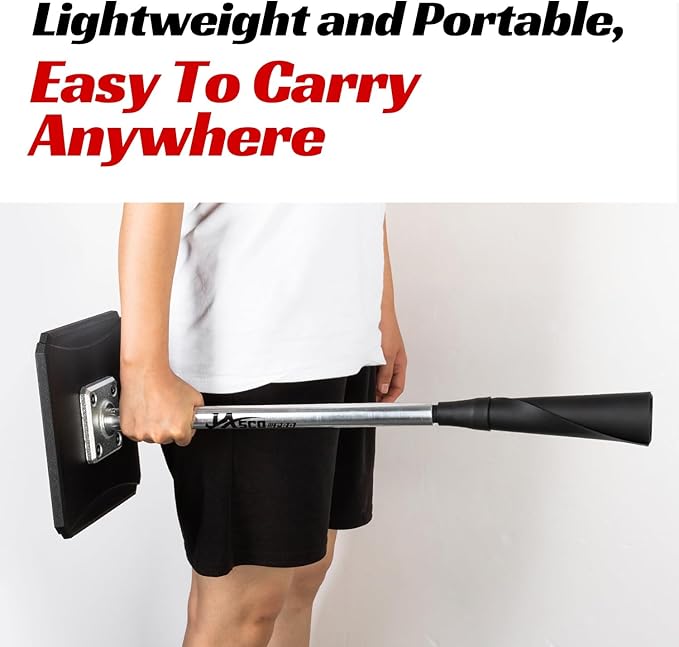 Portable Batting Tee,Height Adjustable from 25-37 inch Hitting Tee For Baseball and Softball, Easy Assemble Premium Baseball Tee with Rubber Top,Metal Base Softball Tee for Kids/Youths/Adults-StrideForce Fitness