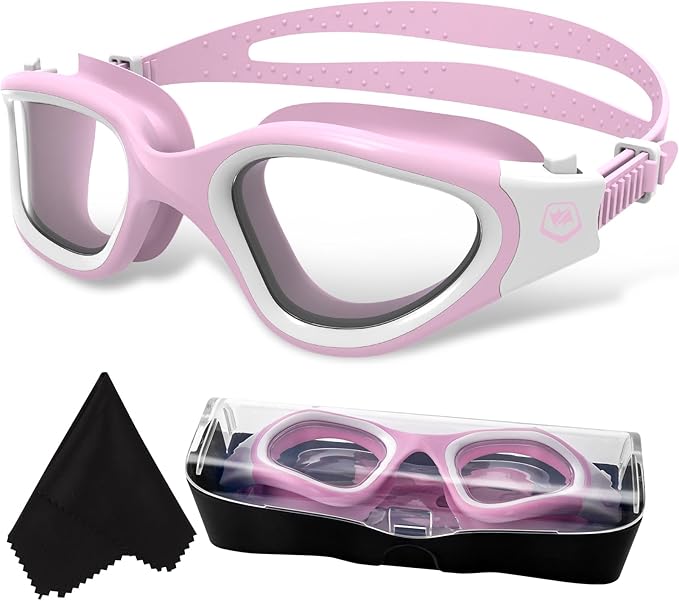 WIN.MAX Polarized Swimming Goggles Swim Pool Goggles Anti Fog Anti UV No Leakage Clear Vision for Men Women Adults Teenagers-StrideForce Fitness