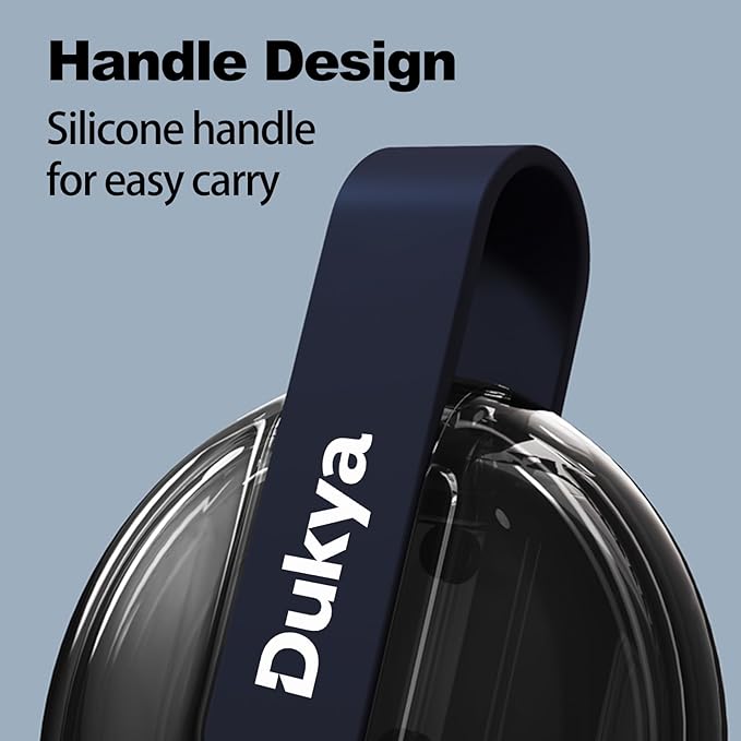 Retainer Case - mouth guard and Orthodontic Aligner Case, Adjustable air holes, Fashion, Multifunctional Portable Box - Obsidian Blue