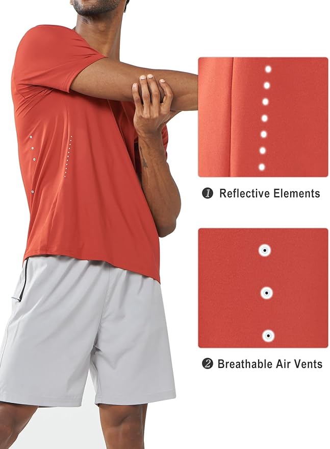 NORTHYARD Mens Athletic Shirts Short Sleeve Gym Workout Running Training Sports Performance T Shirt Basic Tee for Men-StrideForce Fitness