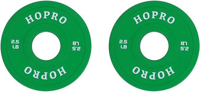 2-Inch Olympic Bumper Plates, Perfect Weight Plates for Weightlifting and Strength Training, Multiple Weights Available-StrideForce Fitness