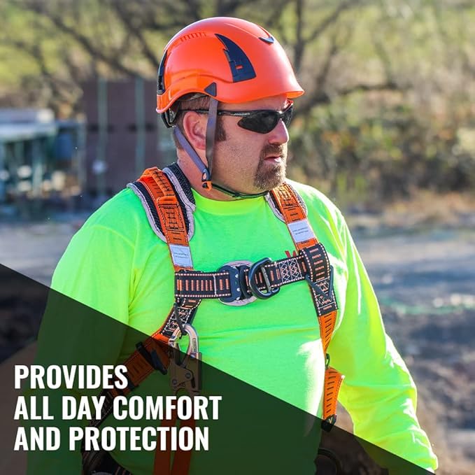 Malta Dynamics APEX Type 2 Safety Helmet – OSHA and ANSI Z89.1 Compliant Safety Hard Hats for Construction Workers and Vented Helmet for Head Protection-StrideForce Fitness