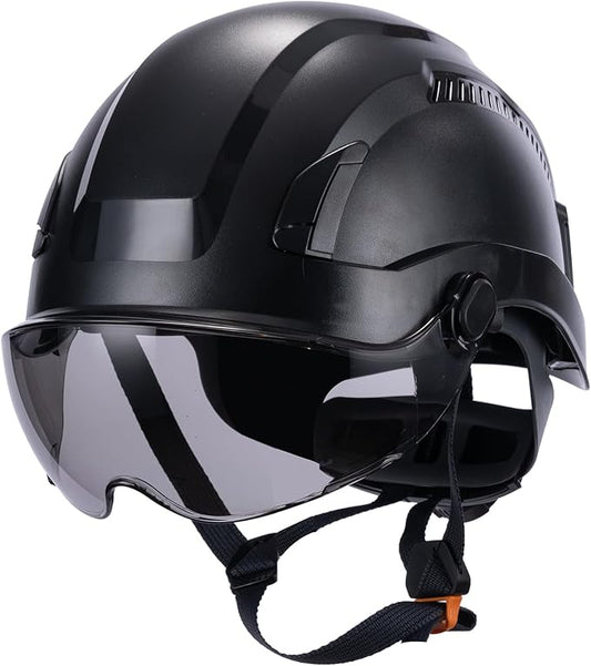 Land Helmets EcoPro Safety Helmet - ANSI/ISEA Z89.1-201 Type 1 Class C Vented - OSHA Approved - Lightweight Helmet with 6 Pt Suspension for Arborist, Industrial & Fall Protection-StrideForce Fitness